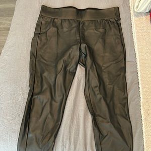 Black Torrid Faux Leggings Size 3